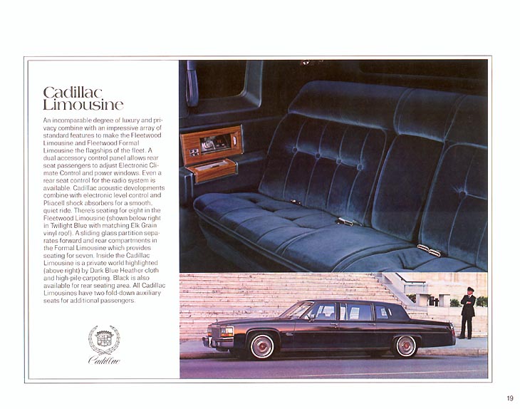 1981 Cadillac Brochure Page 17
